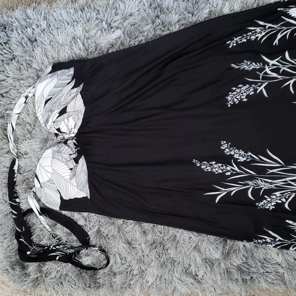 Kristin Davis halter full length sun dress - Picture 1 of 4